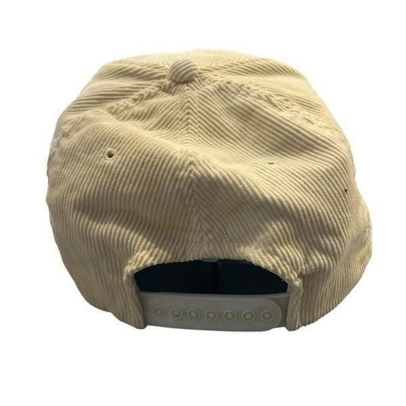 Vintage Hooters Owl Logo Brown Corduroy Snapback Hat‎ Unisex Adjustable - Picture 2 of 5